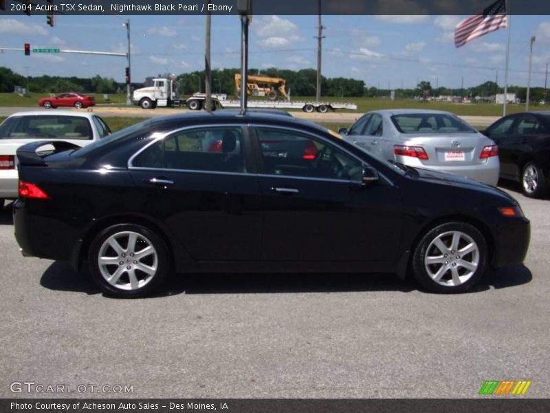 Nighthawk Black Pearl / Ebony 2004 Acura TSX Sedan