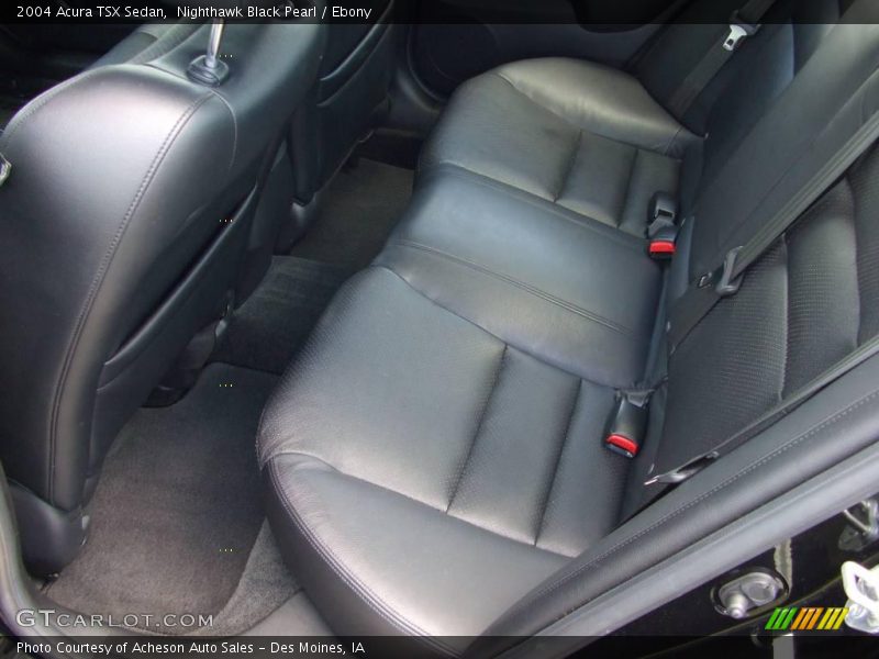 Nighthawk Black Pearl / Ebony 2004 Acura TSX Sedan