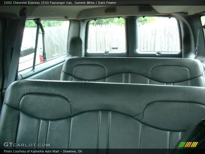 Summit White / Dark Pewter 2002 Chevrolet Express 1500 Passenger Van