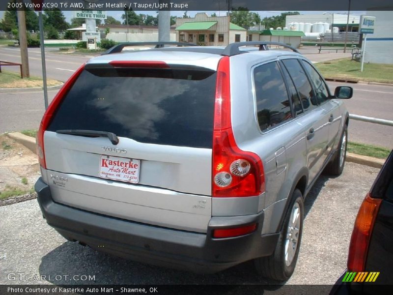 Silver Metallic / Taupe/Light Taupe 2005 Volvo XC90 T6 AWD