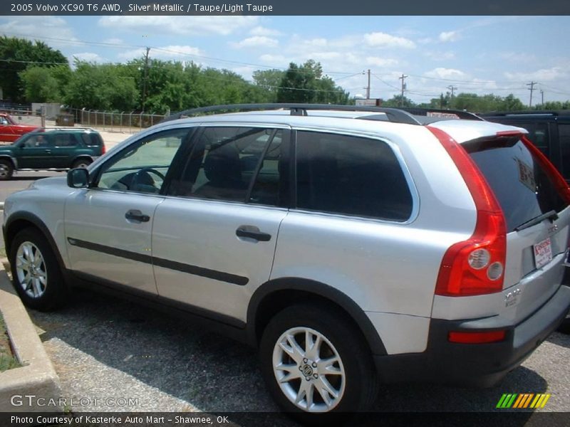 Silver Metallic / Taupe/Light Taupe 2005 Volvo XC90 T6 AWD