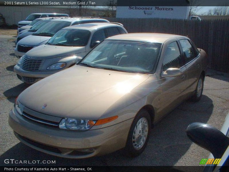 Medium Gold / Tan 2001 Saturn L Series L300 Sedan