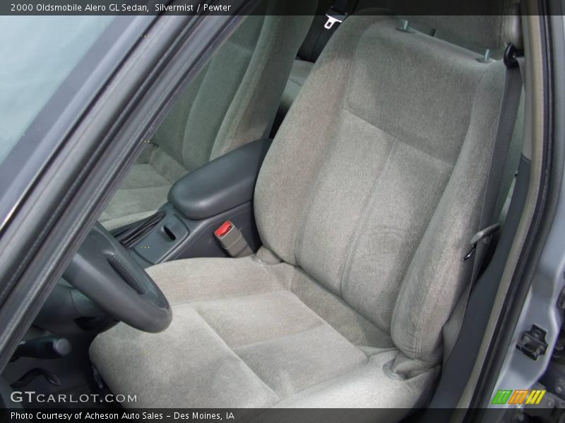 Silvermist / Pewter 2000 Oldsmobile Alero GL Sedan