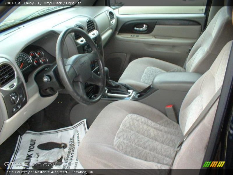 Onyx Black / Light Tan 2004 GMC Envoy SLE