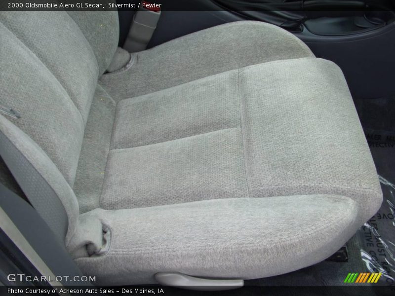 Silvermist / Pewter 2000 Oldsmobile Alero GL Sedan