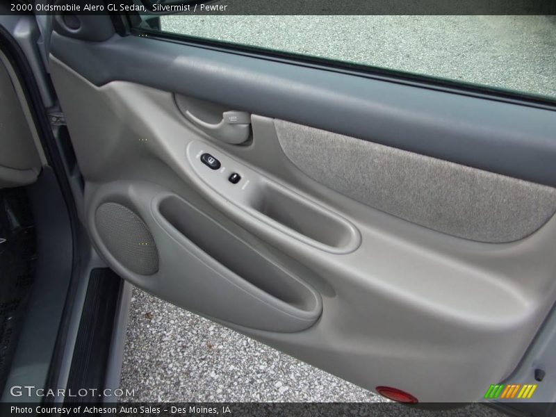 Silvermist / Pewter 2000 Oldsmobile Alero GL Sedan