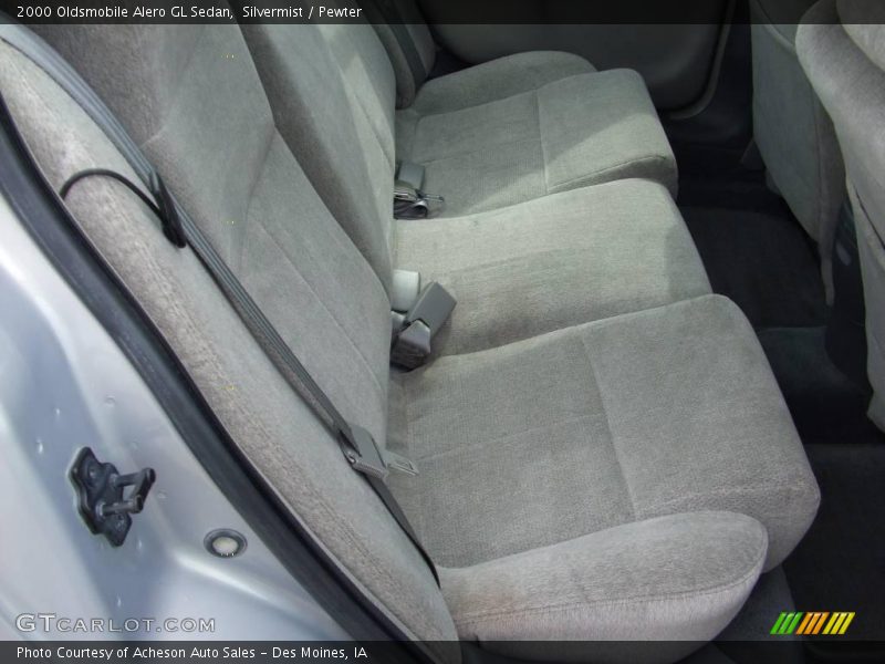 Silvermist / Pewter 2000 Oldsmobile Alero GL Sedan