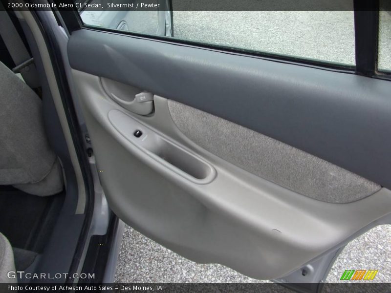 Silvermist / Pewter 2000 Oldsmobile Alero GL Sedan