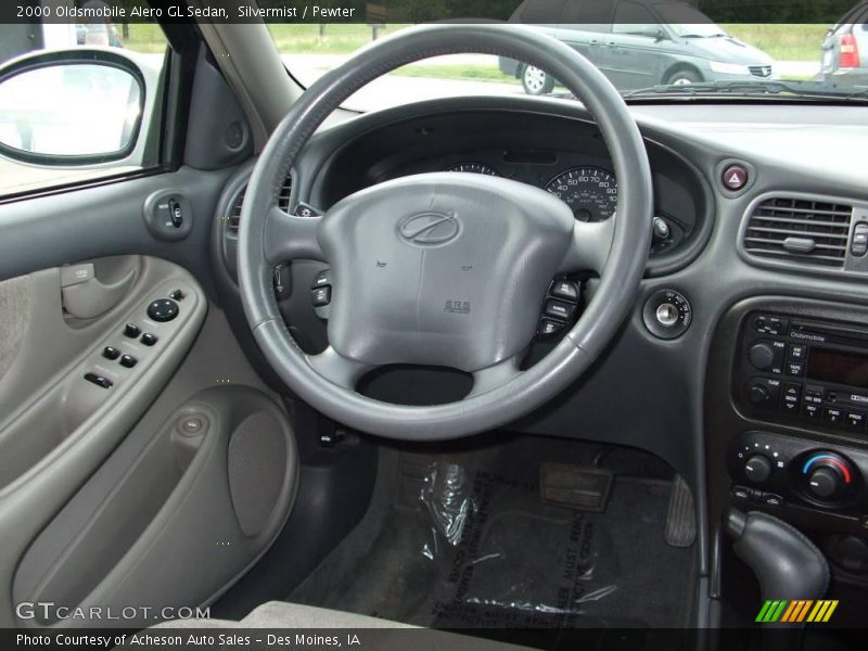 Silvermist / Pewter 2000 Oldsmobile Alero GL Sedan
