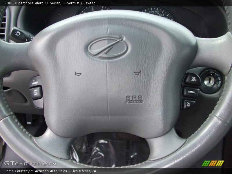 Silvermist / Pewter 2000 Oldsmobile Alero GL Sedan