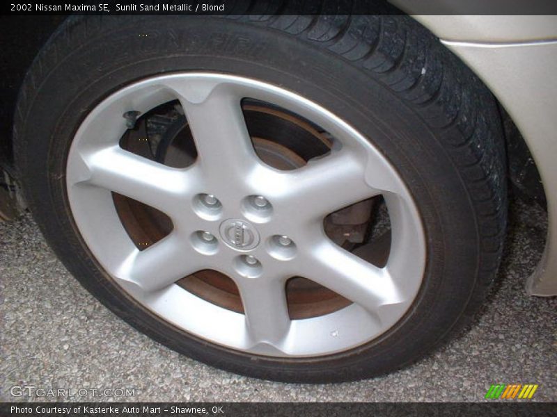 Sunlit Sand Metallic / Blond 2002 Nissan Maxima SE