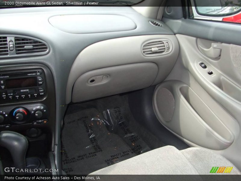 Silvermist / Pewter 2000 Oldsmobile Alero GL Sedan
