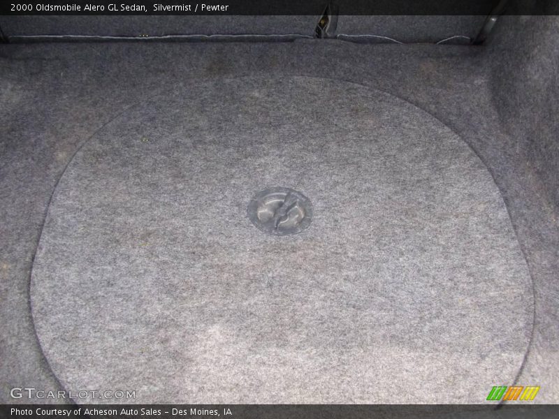Silvermist / Pewter 2000 Oldsmobile Alero GL Sedan