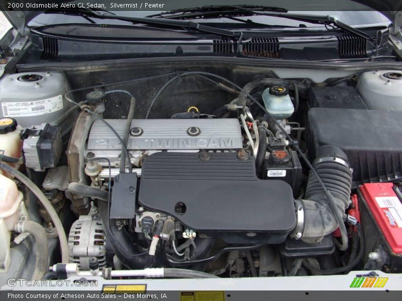 Silvermist / Pewter 2000 Oldsmobile Alero GL Sedan