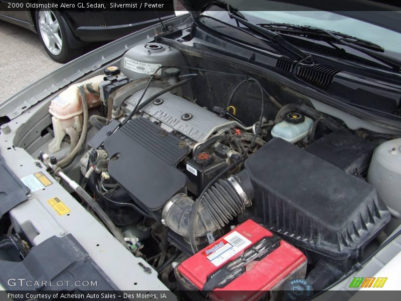 Silvermist / Pewter 2000 Oldsmobile Alero GL Sedan