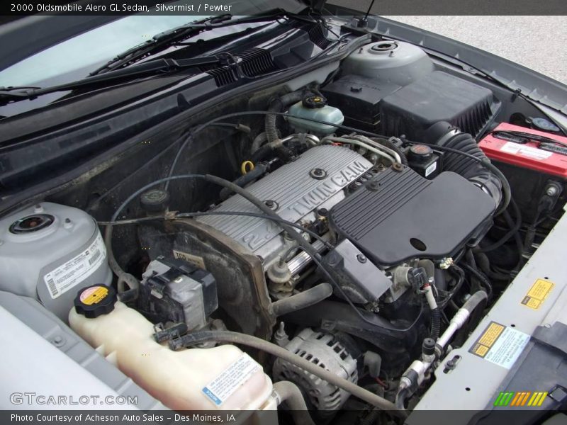 Silvermist / Pewter 2000 Oldsmobile Alero GL Sedan