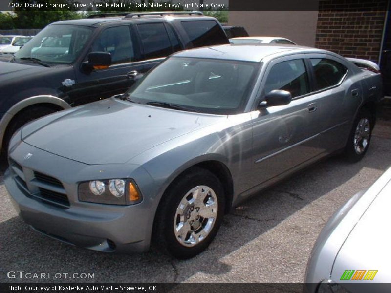 Silver Steel Metallic / Dark Slate Gray/Light Slate Gray 2007 Dodge Charger