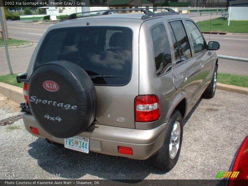 Pewter Gray / Gray 2002 Kia Sportage 4x4