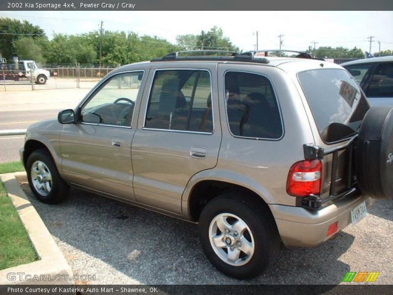 Pewter Gray / Gray 2002 Kia Sportage 4x4