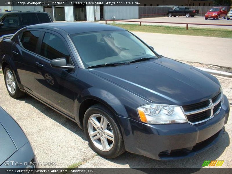 Modern Blue Pearl / Dark Slate Gray/Light Slate Gray 2008 Dodge Avenger SXT