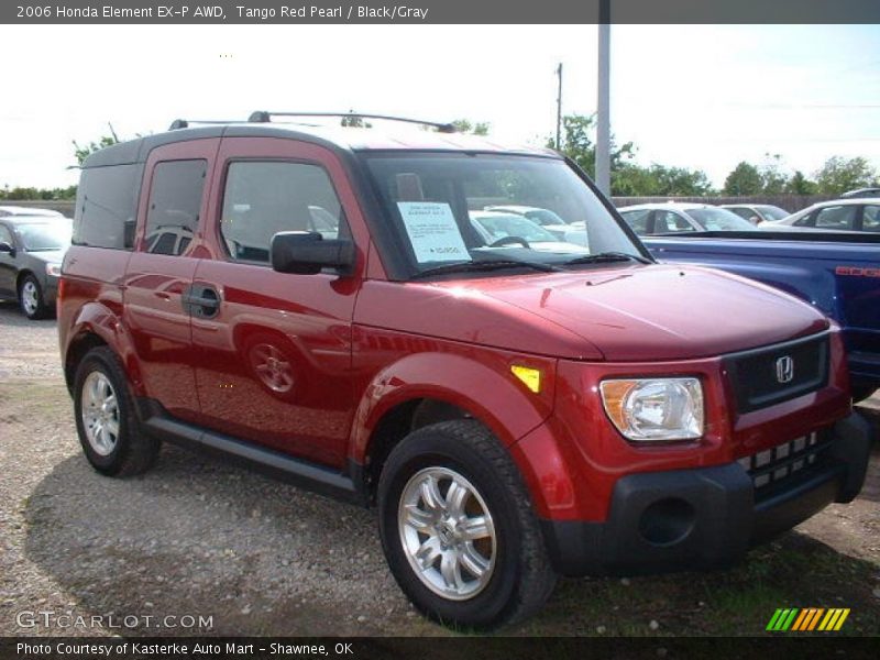 Tango Red Pearl / Black/Gray 2006 Honda Element EX-P AWD