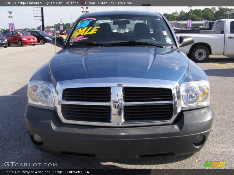 Atlantic Blue Pearl / Medium Slate Gray 2006 Dodge Dakota ST Quad Cab