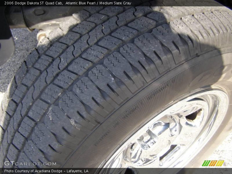 Atlantic Blue Pearl / Medium Slate Gray 2006 Dodge Dakota ST Quad Cab
