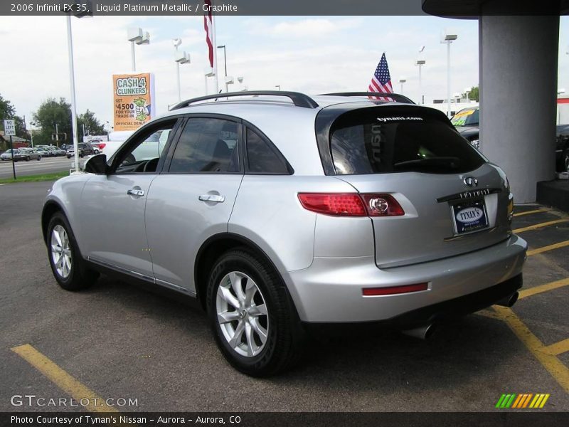 Liquid Platinum Metallic / Graphite 2006 Infiniti FX 35