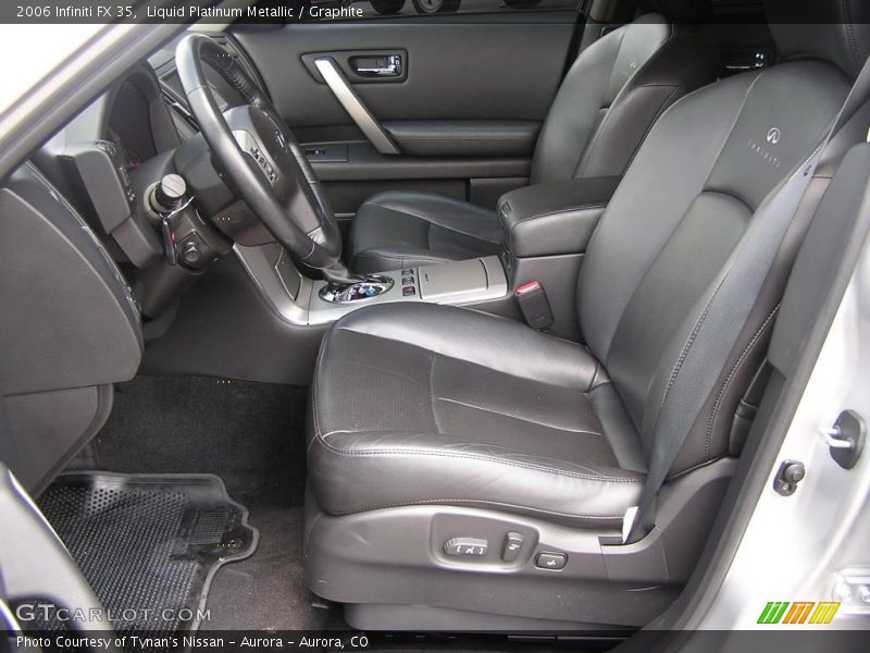 Liquid Platinum Metallic / Graphite 2006 Infiniti FX 35