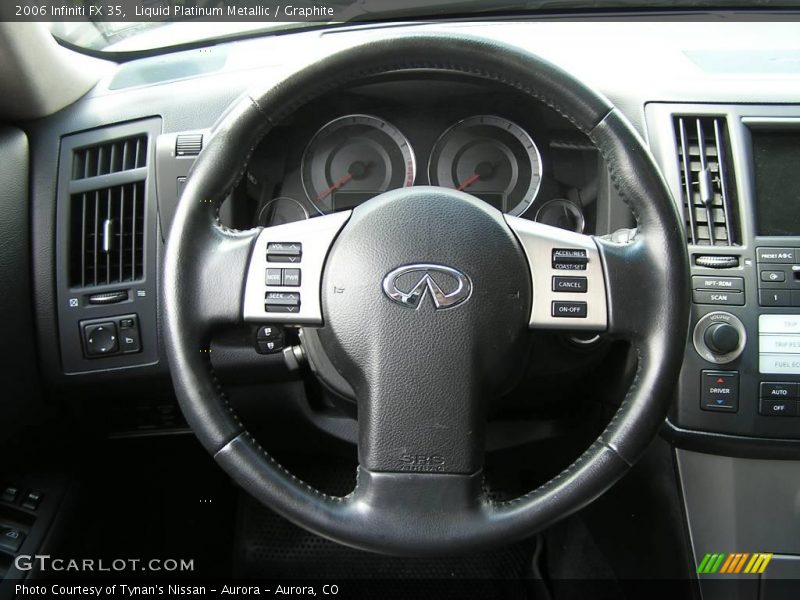 Liquid Platinum Metallic / Graphite 2006 Infiniti FX 35