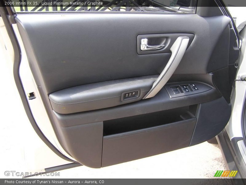 Liquid Platinum Metallic / Graphite 2006 Infiniti FX 35