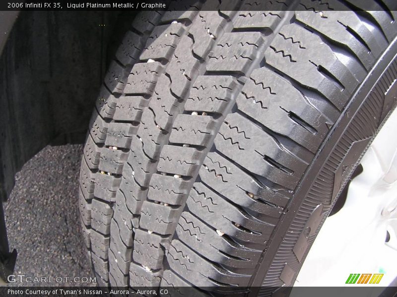 Liquid Platinum Metallic / Graphite 2006 Infiniti FX 35