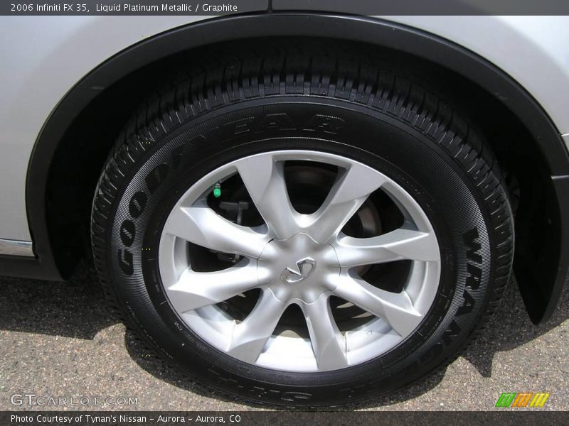 Liquid Platinum Metallic / Graphite 2006 Infiniti FX 35