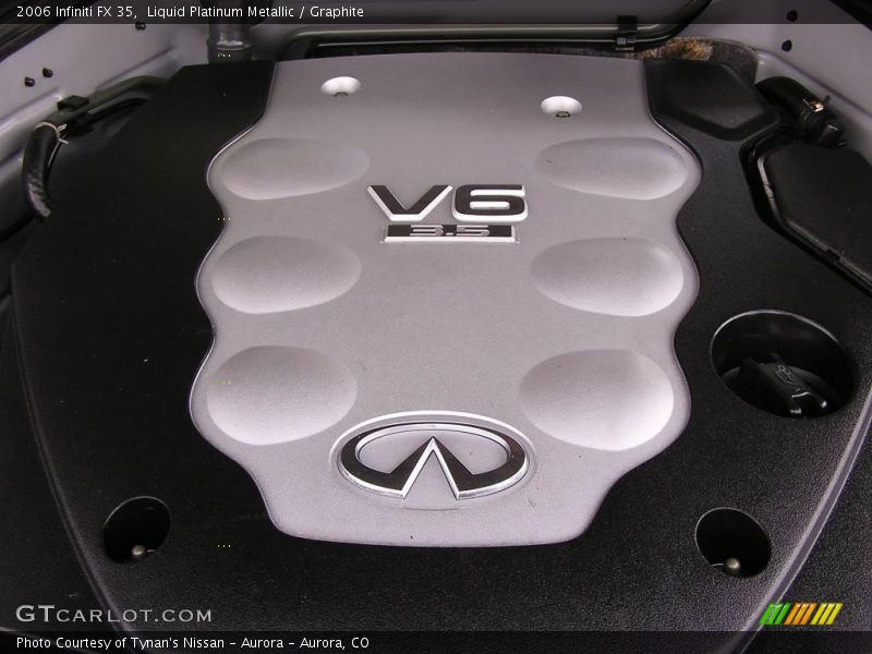 Liquid Platinum Metallic / Graphite 2006 Infiniti FX 35