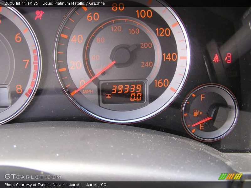 Liquid Platinum Metallic / Graphite 2006 Infiniti FX 35