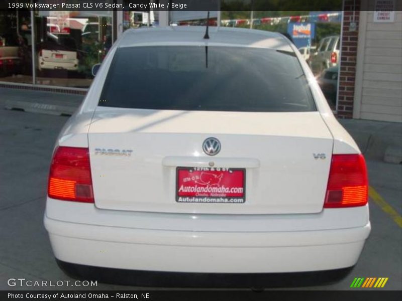 Candy White / Beige 1999 Volkswagen Passat GLS V6 Sedan