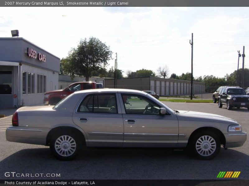 Smokestone Metallic / Light Camel 2007 Mercury Grand Marquis LS