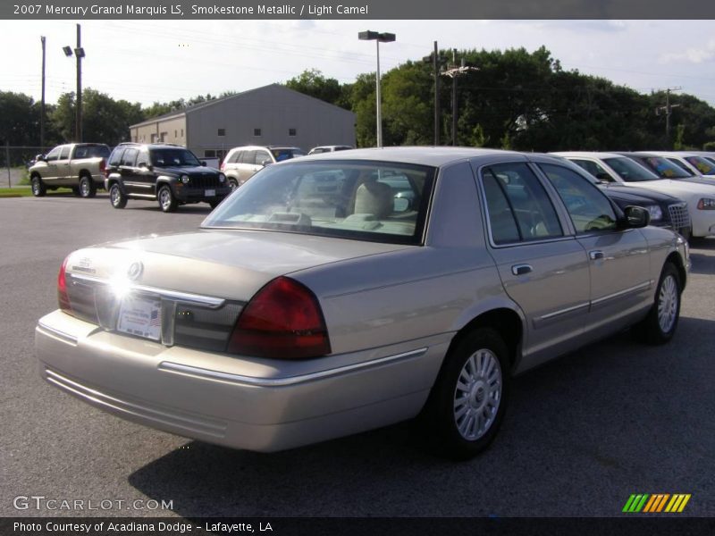 Smokestone Metallic / Light Camel 2007 Mercury Grand Marquis LS