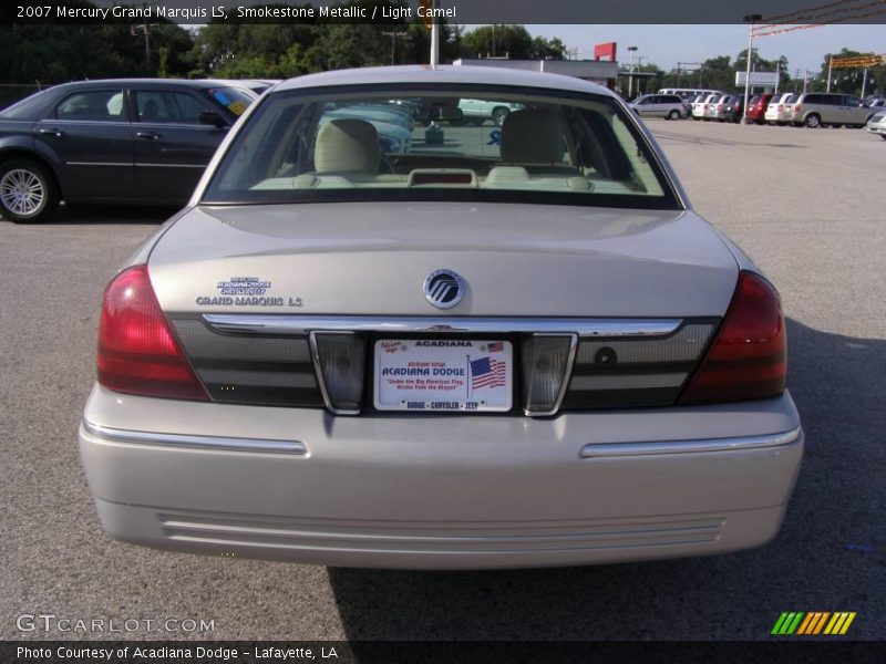 Smokestone Metallic / Light Camel 2007 Mercury Grand Marquis LS