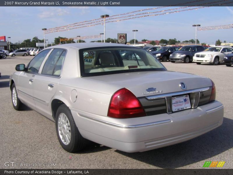 Smokestone Metallic / Light Camel 2007 Mercury Grand Marquis LS