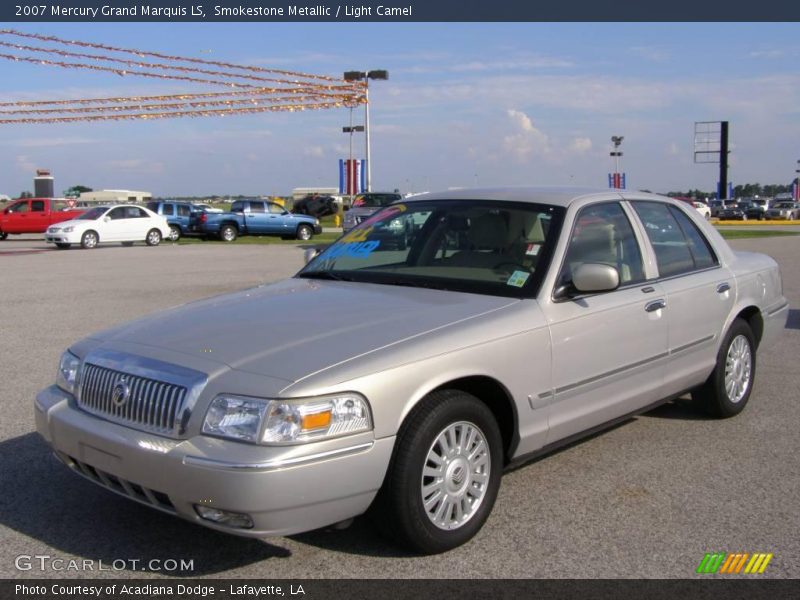 Smokestone Metallic / Light Camel 2007 Mercury Grand Marquis LS