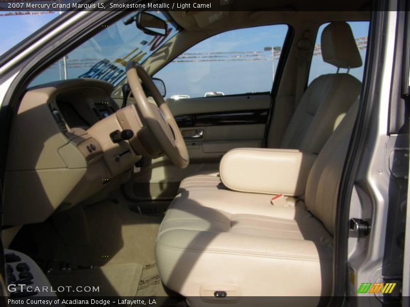 Smokestone Metallic / Light Camel 2007 Mercury Grand Marquis LS