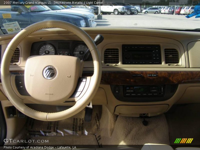 Smokestone Metallic / Light Camel 2007 Mercury Grand Marquis LS