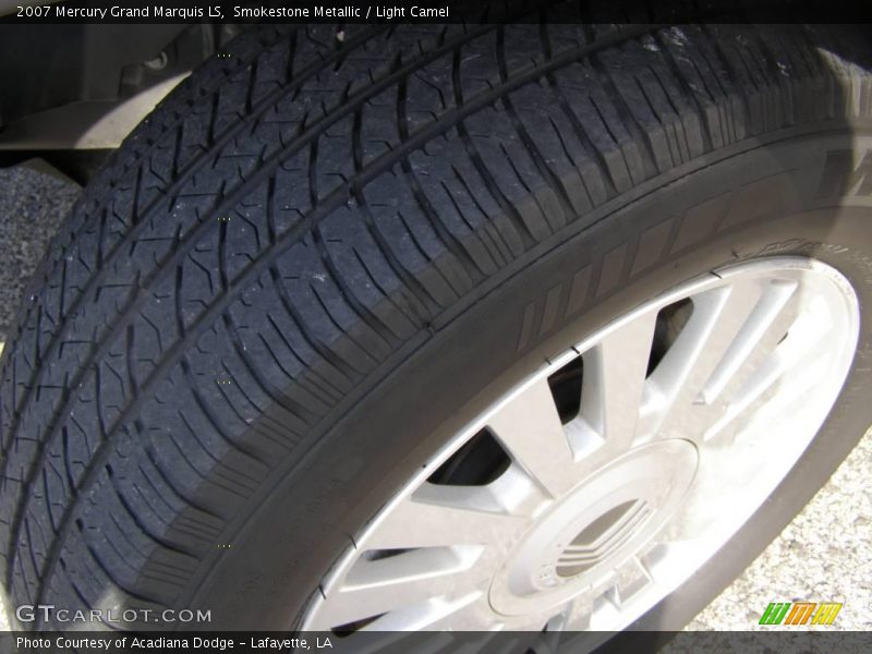 Smokestone Metallic / Light Camel 2007 Mercury Grand Marquis LS