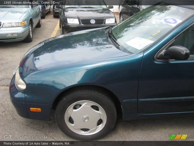 Green / Grey 1995 Nissan Altima GXE