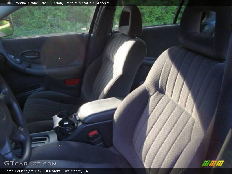 Redfire Metallic / Graphite 2003 Pontiac Grand Prix SE Sedan