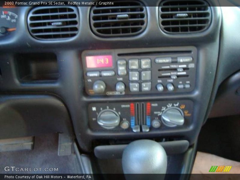 Redfire Metallic / Graphite 2003 Pontiac Grand Prix SE Sedan