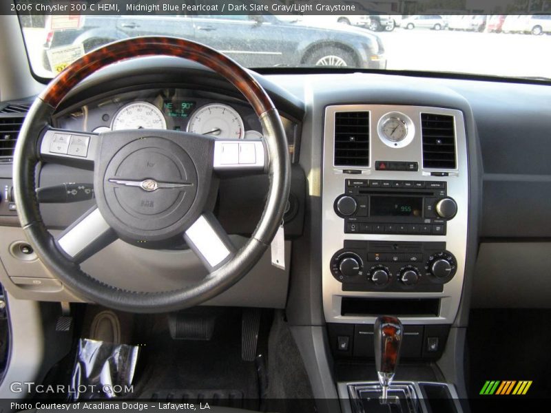 Midnight Blue Pearlcoat / Dark Slate Gray/Light Graystone 2006 Chrysler 300 C HEMI