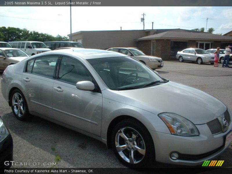 Liquid Silver Metallic / Frost 2005 Nissan Maxima 3.5 SL