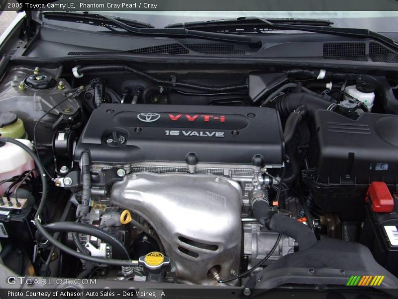 Phantom Gray Pearl / Gray 2005 Toyota Camry LE